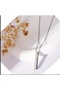 Zmsp 1Pcs 5*40 Rectangular Geometric Minimalist Stainless Steel Men&Women Necklace - 5