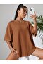 Women's Oversize Crew Neck T-shirt - 3
