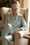 Blue Color Hot and Cold Beaded Ice Gel Therapy Eye Mask - 3