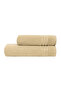 100% Organic Cotton Milano Premium 2-Piece Bath Towel Set: 1 Bath Towel and 1 Hand, Face Towel