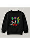 Brawl Stars Printed Crew Neck 100% Cotton Kids Sweatshirt