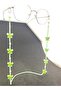 Butterfly child glasses strap / chain green - 2