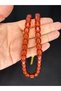 Special Gift for Loved One Stick Amber Tesbih Honey Color Capsule Cut 11Mmx10.5 mm H-1773 - 2