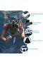 Diving Mask, Snorkeling Mask with Latest Dry Top Breathing System - 2