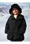 Hooded Girl's Puffer Coat