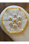 Hand-Knitted Dowry Washcloth - Bath Washcloth - Dowry Knit Washcloth