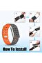 Modified Magnetic Silicone Sport Replacement Band Compatible with WHOOP 5.0 One/Peak - 4