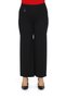 Plus Size Shaping / Sculpting High Waist Wide Leg Knitted Women's Pants