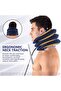 Neck Stretcher Cervical Neck Traction Device Inflatable and Adjustable Air Cervical Neck Traction - 4