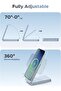 Qi2 25W Magflow Foldable 2-in-1 Wireless Charger, Magsafe Fast Charging Pad for iPhone - 8