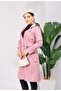 Women's Trench Coat with Belt - 4