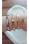 Steel Handcuffs with Zircon Stone - 3