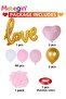 Anniversary Decorations Set, Valentine's Day Decorations, Confession Supplies Kit with 40 Balloons, - 3