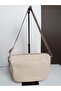 Women's Beige Daily Shoulder Crossbody Multi-Compartment Bag - 6