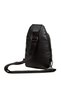 Men's Crossbody Shoulder Bag and Portfolio Clutch Grooming Daily Handbag - Black - 5