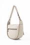 100% Genuine Leather Women's Mink Matte Hand and Shoulder Bag - Handmade Italian Style Crossbody Model - 5