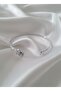 Silver Color Adjustable Tattoo Clasp Birth Month Flower Bracelet (January)