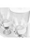 Cereal Dispenser Classic Dry Food Container, 2Litre Kitchen Storage Dispenser Thrible White - 6