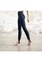 Winter High Waist Wide Belt Shaping Slip-on Leggings with Brushed Fleece, Lightly Shiny, Pocketless, Crisp Style - 4