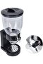 Cereal Dispenser Classic Dry Food Container, 2Litre Kitchen Storage Dispenser Single Black - 2