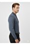 Men's Polo Collar Buttoned Sweater - 2