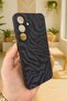 Samsung Galaxy A55 Compatible Zebra Patterned Silicone Shock-Absorbing Classic Protective Rubber Case 277 - 3