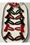 Snap Buckle with Bow Detail Covered in Velvet Ribbon - 6