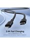 كابل OCD-114CL USB-C إلى Lightning بقوة 30 واط و3 أمبير وطول 1 متر باللون الأسود - 2