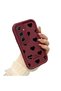 Samsung Galaxy A55 Compatible Silicone Material Shockproof Simple Burgundy Color Case - 3