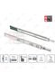 Sliding Drawer Rail, 1 Pair 22 Inch Full Extension Soft Closing Track for Cabinets - 3