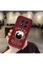 Xiaomi Redmi Note 14 Pro 4g Compatible Silicone Material Shockproof Simple Burgundy Color Case - 2