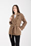 Calina Mink Regular Fit Premium Cashmere Jacket - 2