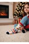 Candy Themed Towel Non-Slip Sole Children's Christmas Stocking