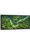 Beautiful Framed Canvas Wall Art 60x120 cm with Outer Frame, Elegant Home Decor