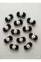 Pearl and Flower Clip Barrette - Black White Gray 3 Colors - Luxury Evening Dress Hair Accessory - 6