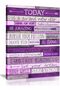Purple Inspirational Canvas Wall Art – Motivational Office Decor 30x40 cm