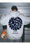 Men's Loose Cut Moon Thief Printed Pocket Hooded Sweatshirt, Autumn/Winter - 2