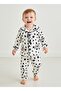 100% Cotton Cow B Printed K Double-Breasted Collar Baby Pajama Set - 2