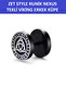 Zet Style Runik Nexus Single Viking Earring – Black Men's Single Talisman Earring - a Gorgeous Gift - 2