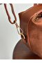 Women's New Season Archi Suede Quality Hand and Shoulder Bag - 7