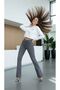 Women's Mavigri Stretch Fabric Flexible Stretch Fabric High Waist Spanish Jeans Pants - 6