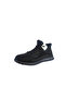 Men's Genuine Leather Sneakers with Ankle Lace-Up Closure - 5