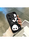 Anti-Fall Simplicity Soft Silicone Phone Case of Tecno Spark 10 Pro 4g Compatible Panda
