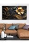 Gold Flower Single Piece Canvas - Canvas Painting - 3
