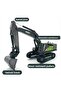 Toy Construction Vehicle Movable Crawler Excavator Bucket - Large Size (31 cm) Realistic Model - 5
