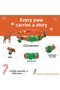 Winter Themed Cat Collar – 10 Mm, 17–29 cm Adjustable, Safety Buckle, with Bell, No Name Tag Model - 4