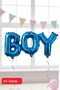 Boy Foil Balloon Boy Baby Shower Party Gender Reveal Gender Reveal Party Supplies Balloons