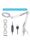 Multifunctional Table Top Foldable 5/8x Illuminated Magnifier - 2