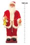 Premium 160 cm Large Size Animated Musical Santa Claus