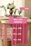 Bohemian Table Runner Tablecloth Modern Home Decor Wedding Engagement Special Occasion Tablecloth Dowry Set 100% Cotton - 5